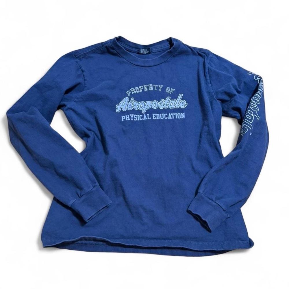 Vintage Y2K Aeropostale Physical Education Long Sleeve Tee M